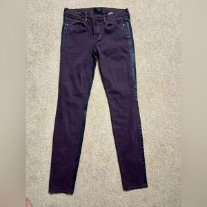 Vince mulberry pants, black details along side. NWOT.